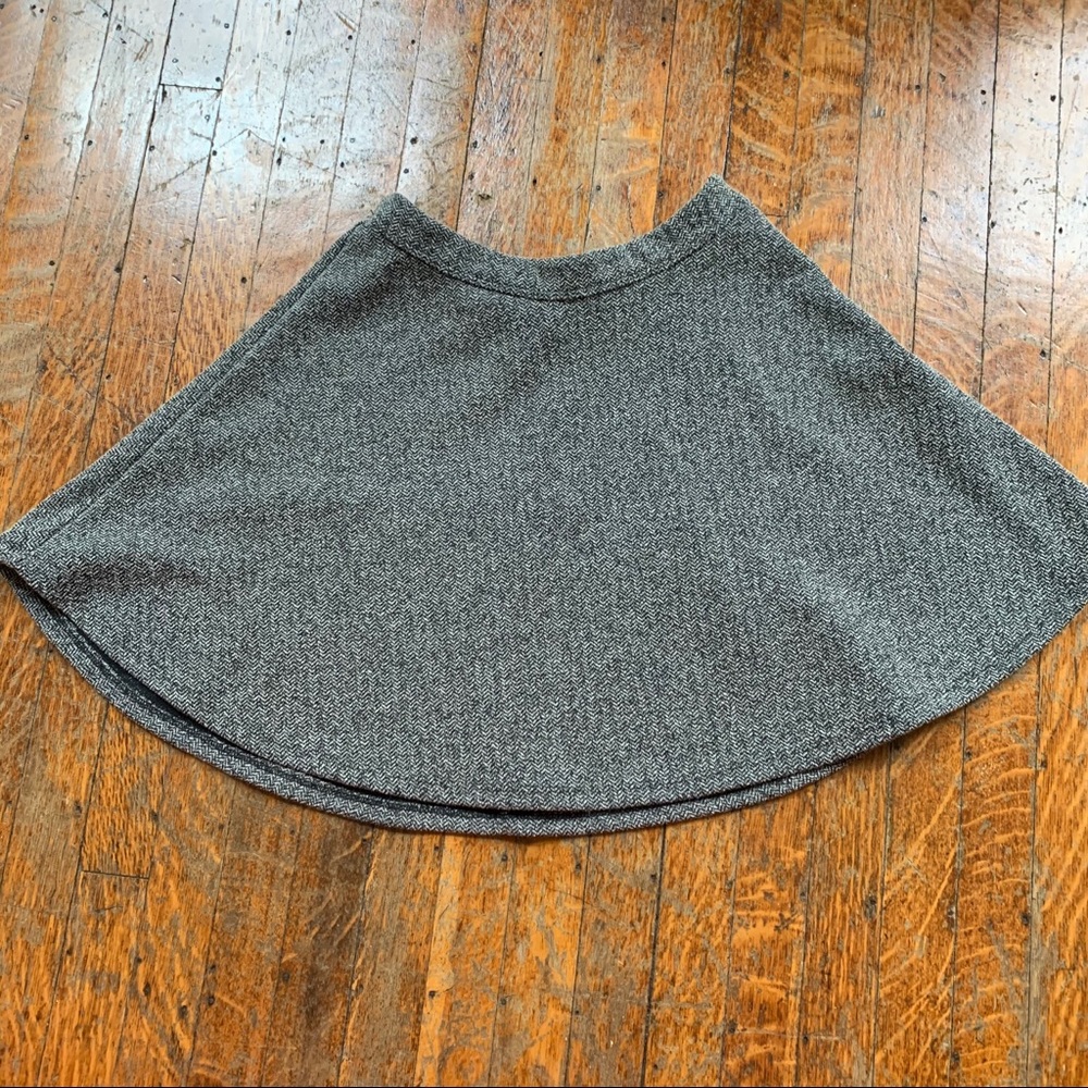 NWOT Abercrombie & Fitch a-line herringbone skirt